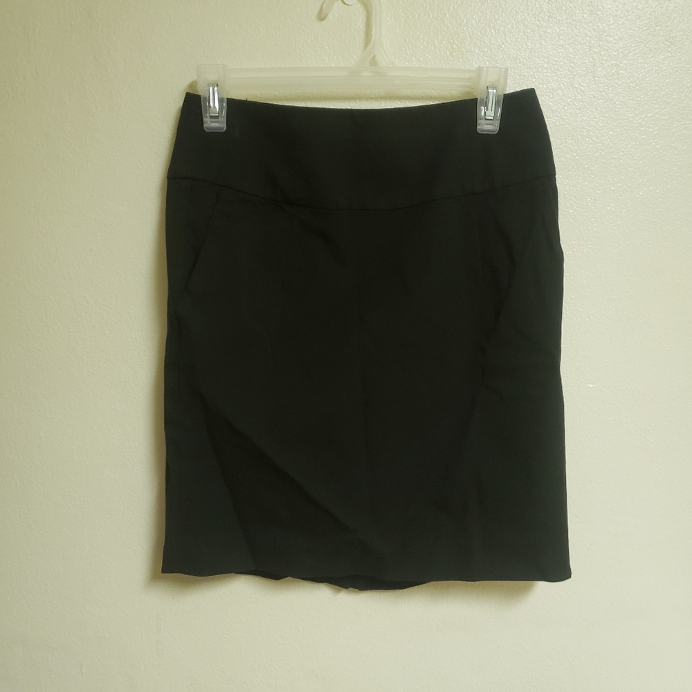 Banana Republic Factory Black Sheath Short Skirt